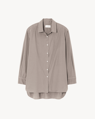 Nili Lotan Yorke Shirt In Grey