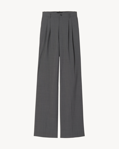 Nili Lotan Flavie Pant In Heather Grey