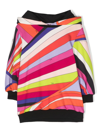 PUCCI JUNIOR ABSTRACT-PRINT COTTON DRESS