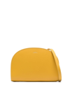 Apc Geneve Mini Crossbody Bag - A.p.c - Leather - Yellow In Yellow