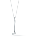 Mateo Axe Pendant Necklace In Silver