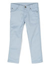 Bonpoint Boys Pale Blue Cotton Jeans In Blue