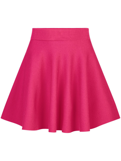 Nina Ricci Fully-pleated Mini Skirt In Pink