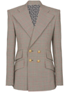 BALMAIN PRINCE OF WALES DOUBLE-BREASTED BLAZER