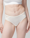 Soma Embraceable Enchanting Lace Hipster In Ivory