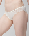 Soma Embraceable Enchanting Lace Bikini In Ivory