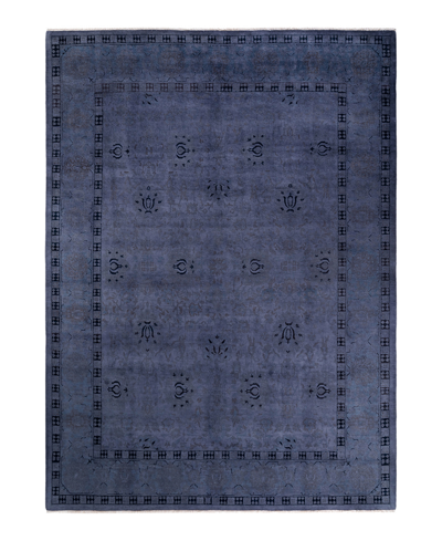 Adorn Hand Woven Rugs Fine Vibrance M1604 9' X 12' Area Rug In Gray