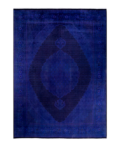 Adorn Hand Woven Rugs Fine Vibrance M1717 10'2" X 14' Area Rug In Purple