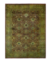 Adorn Hand Woven Rugs Fine Vibrance M1373 9'1" X 12'3" Area Rug In Orange