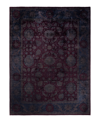 Adorn Hand Woven Rugs Fine Vibrance M1195 9' X 12'1" Area Rug In Red