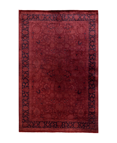 Adorn Hand Woven Rugs Closeout!  Fine Vibrance M1444 4'1" X 6'4" Area Rug In Red