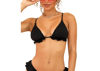 Dippin Daisys Dippin' Daisy's Isla Bikini Top In Black