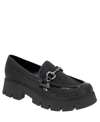 Bcbgeneration Raylin Lug Sole Loafer In Black Glitter
