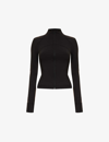 Lululemon Its Rulu Run Cropped-oberteil In Black