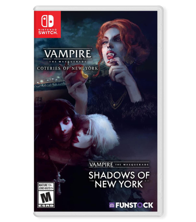 Nintendo Vampire The Masquerade Coteries And Shadows Of New York [collector's Edition] -  Switch In Multi