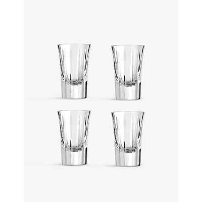 Christofle Iriana Crystal Shot Glasses Set Of Four