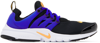 NIKE KIDS BLACK & BLUE PRESTO SNEAKERS