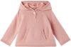 BONPOINT BABY PINK RIBBED HOODIE