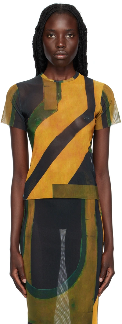 Louisa Ballou Ssense Exclusive Multicolor Beach T-shirt In 0995 Arches