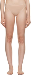 Baserange Beige Enna Thong In Haptic