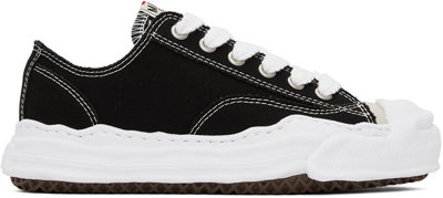 Miharayasuhiro Maison Mihara Yasuhiro Black Peterson Low Sneakers In Canvas