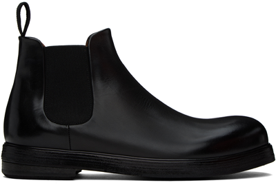 Marsèll Black Zucca Zeppa Boots