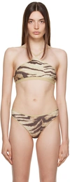 Baserange Ligo Bra In Animal Print