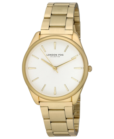 London Fog Women's Covent Gold-tone Alloy Bracelet Watch 36mm
