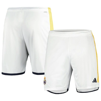 Adidas Originals Men's Adidas White Real Madrid 2023/24 Training Shorts