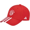 ADIDAS ORIGINALS YOUTH ADIDAS RED BAYERN MUNICH BASEBALL ADJUSTABLE HAT