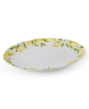 Mikasa Lemons Oval Platter - 14" In Multi