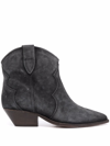 Isabel Marant Pointed Ankle Boots In Black