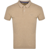 SUPERDRY SUPERDRY CLASSIC PIQUE POLO T SHIRT BROWN