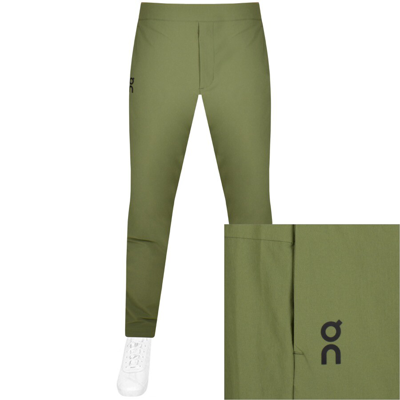 On Running Active Trousers In Green