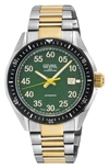 Gevril Ascari Swiss Automatic Bracelet Watch, 42mm In Two Tone