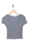 MADEWELL FAST TRACK SQUARE NECK TOP