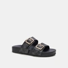 COACH OUTLET ALLANAH SANDAL IN SIGNATURE CANVAS