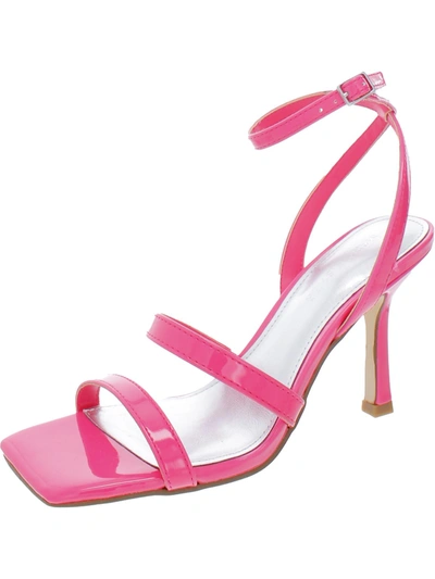 Marc Fisher Deric Womens Square Toe Ankle Strap In Pink