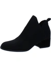 Eileen Fisher Clever Womens Knit Block Heel Ankle Boots In Multi