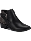 Shop Baretraps Maci Womens Faux Leather Booties Ankle Boots In Black