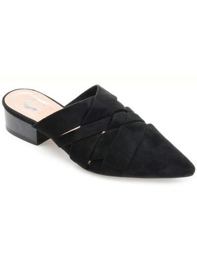 Journee Collection Kalida Pointed Toe Mule In Black