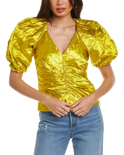 ULLA JOHNSON METALLIC TOP
