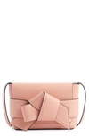 Acne Studios Musubi Bow Detail Crossbody Bag In Pink