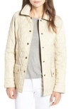 Barbour Summer Beadnell Quilted Jacket In Pearl