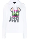 DSQUARED2 DSQUARED2 ICON HILDE COTTON HOODIE