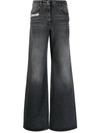 GIVENCHY GIVENCHY EXTRA WIDE DENIM COTTON JEANS