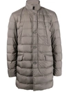 Herno Padded Down Coat In Beige