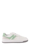 Hogan Sneakers  H630 Greywhitegreen In White,green