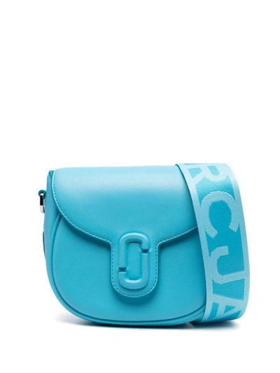 Marc Jacobs The Small Saddle Bag In Clear Blue