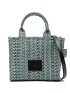MARC JACOBS MARC JACOBS THE CROSSBODY TOTE MINI CANVAS TOTE BAG